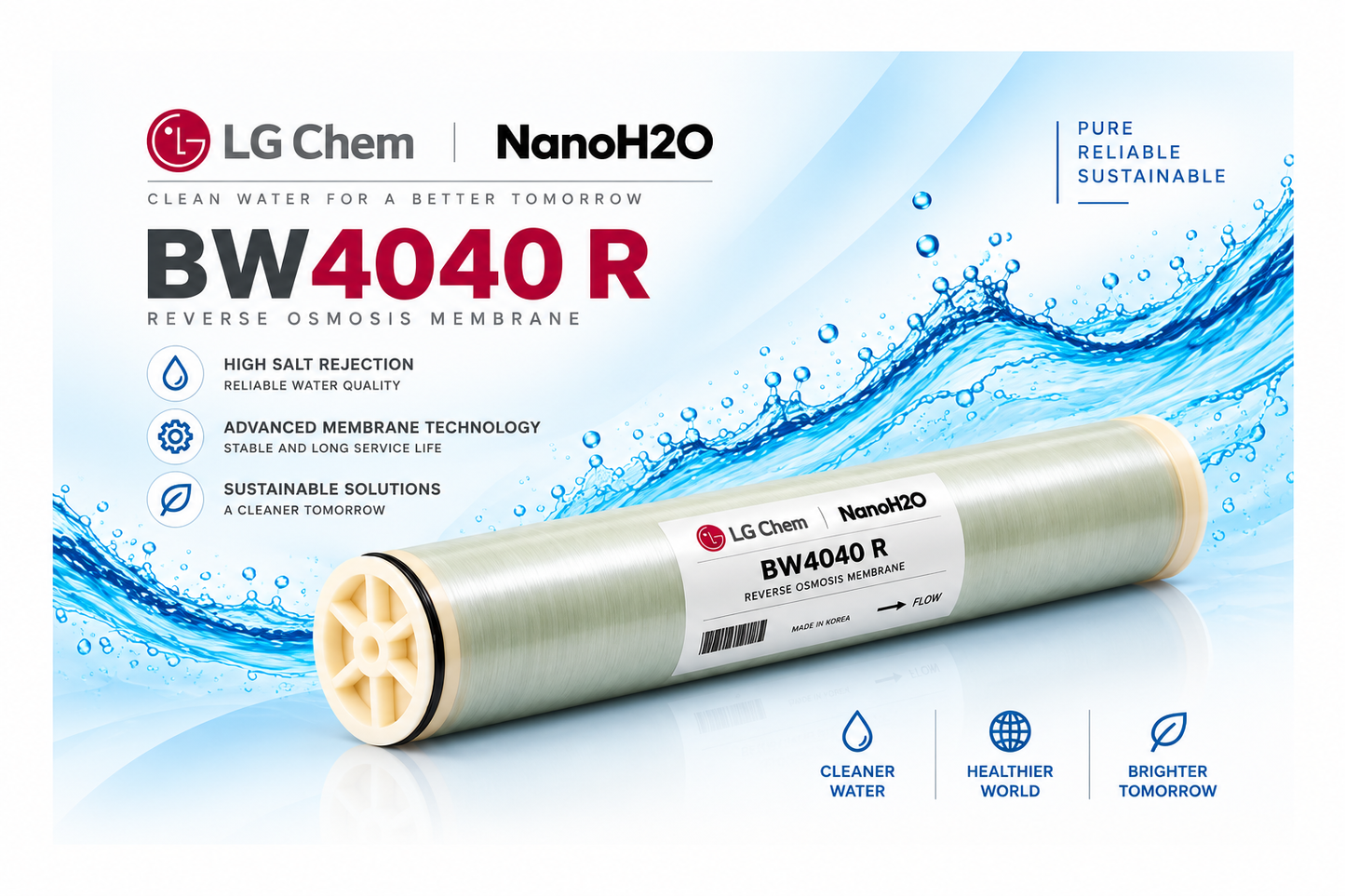LG BW4040 R Reverse Osmoz Membran
