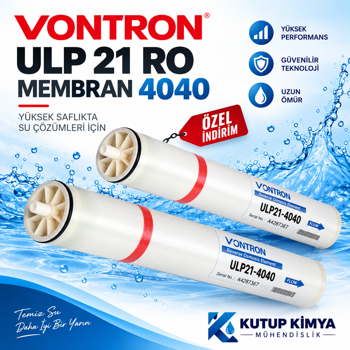 Vontron ULP21 40x40 Membran