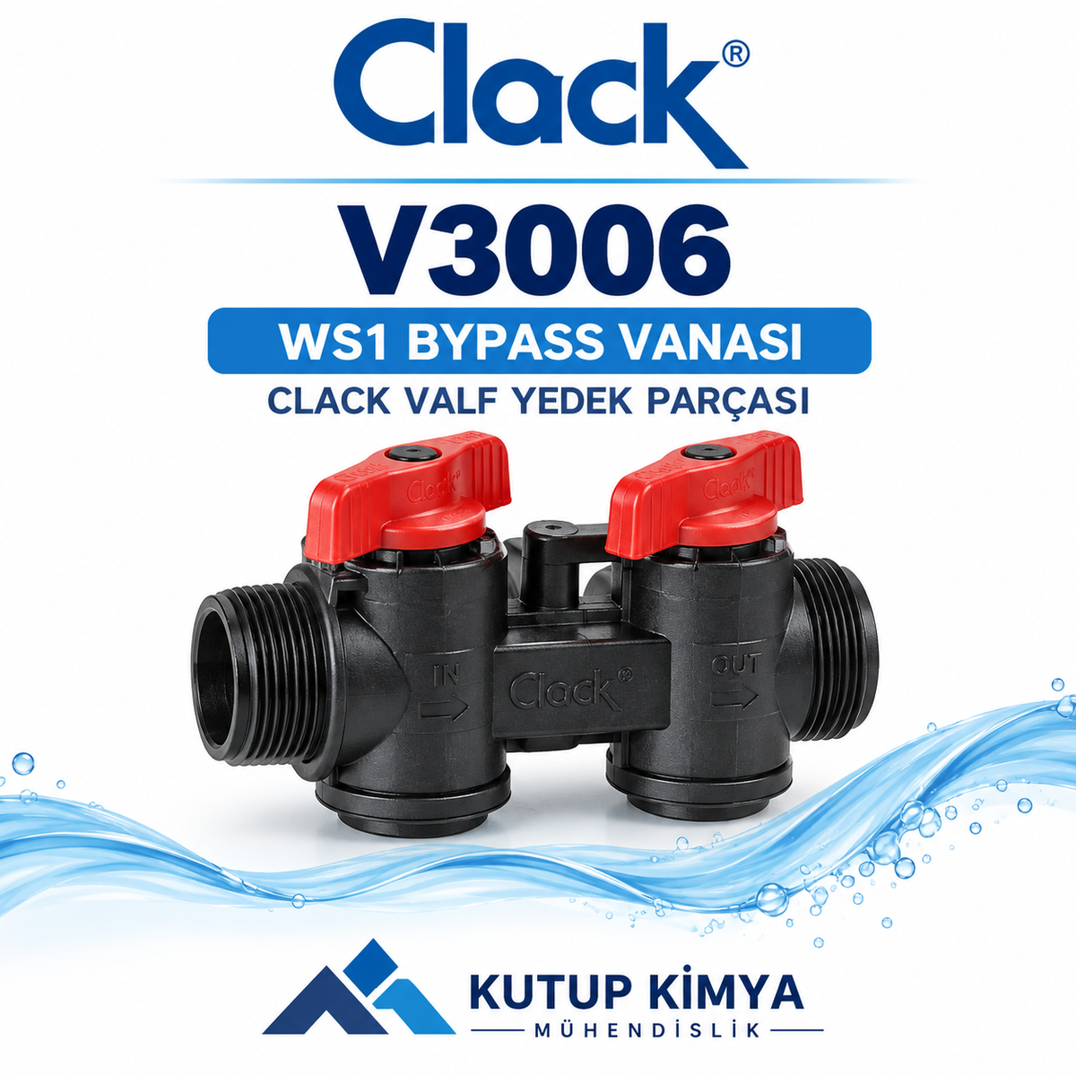 Bypass Vanası Clack WS1
