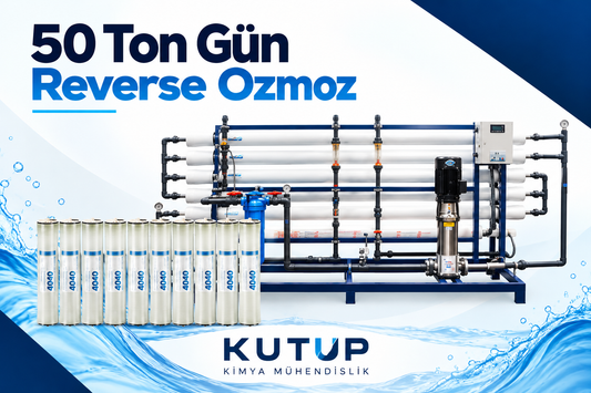 50 Ton/Gün Ters Ozmos Sistemi