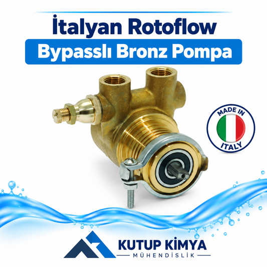 İtalyan Rotoflow Bypasslı Bronz Pompa
