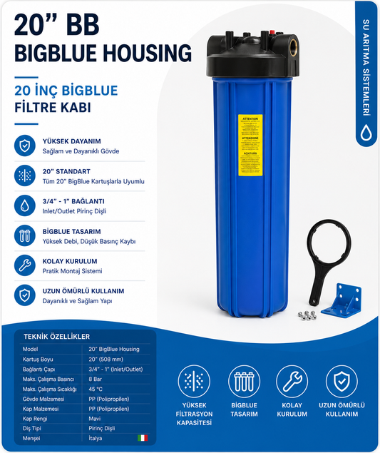 20 İnç BB BigBlue Housing