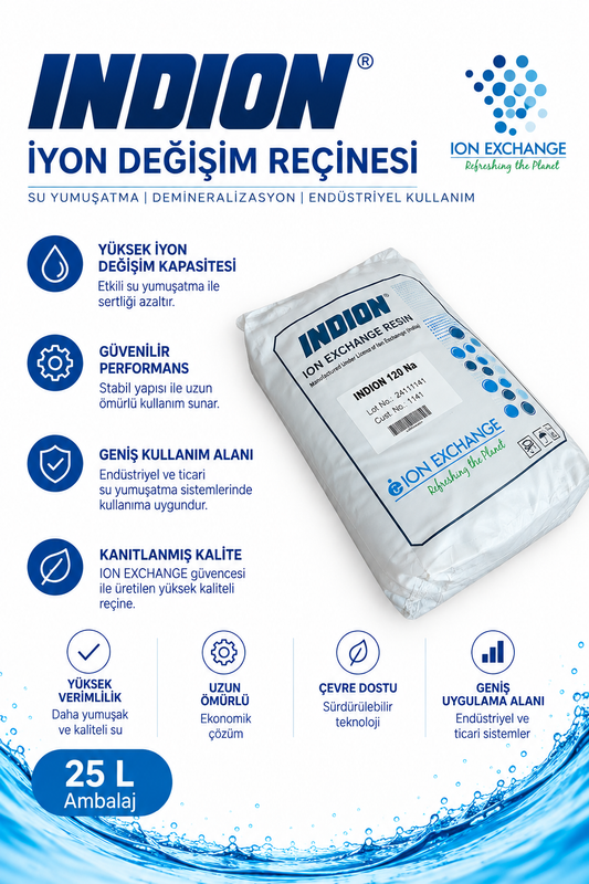 Katyonik Reçine Indion