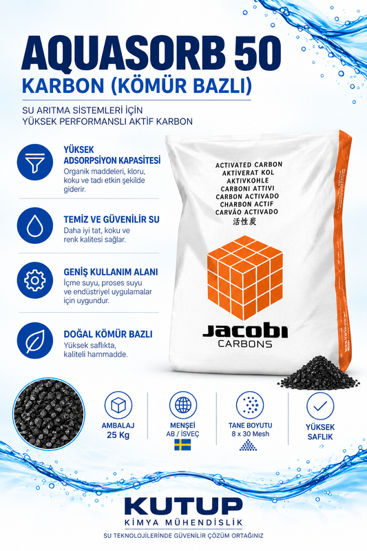 Aquasorb 50 Karbon (Kömür Bazlı)