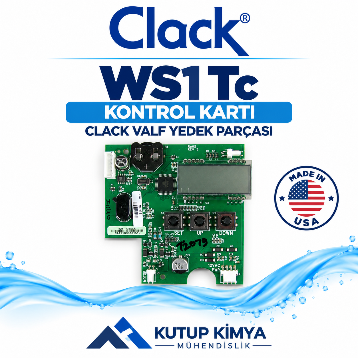 Board Replacement Clack WS1 Tc