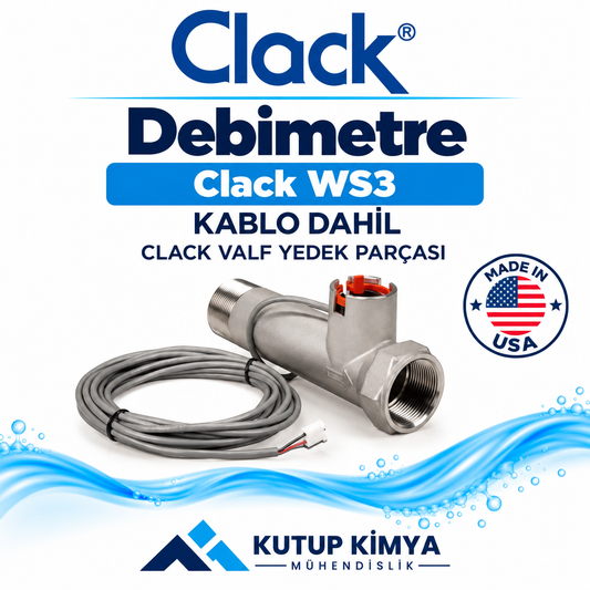 Debimetre Clack WS3 Kablo Dahil