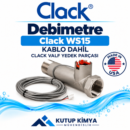 Debimetre Clack WS15 Kablo Dahil