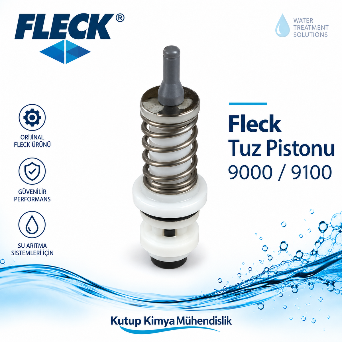 Tuz Pistonu Fleck 9000 / 9100