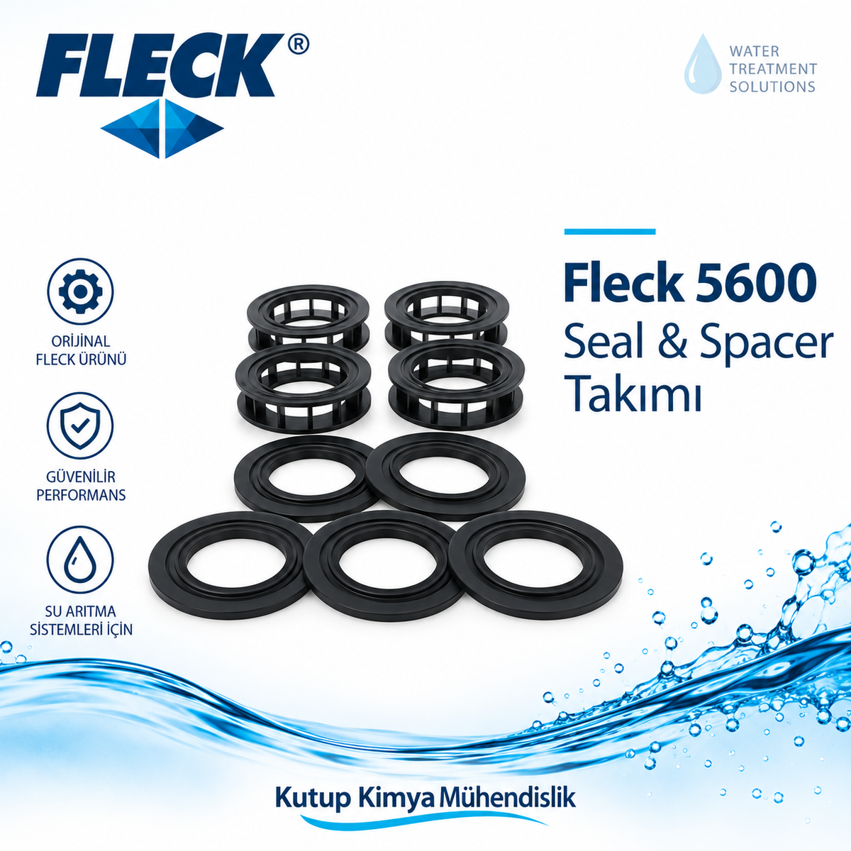 Seal & Spacer Fleck 5600