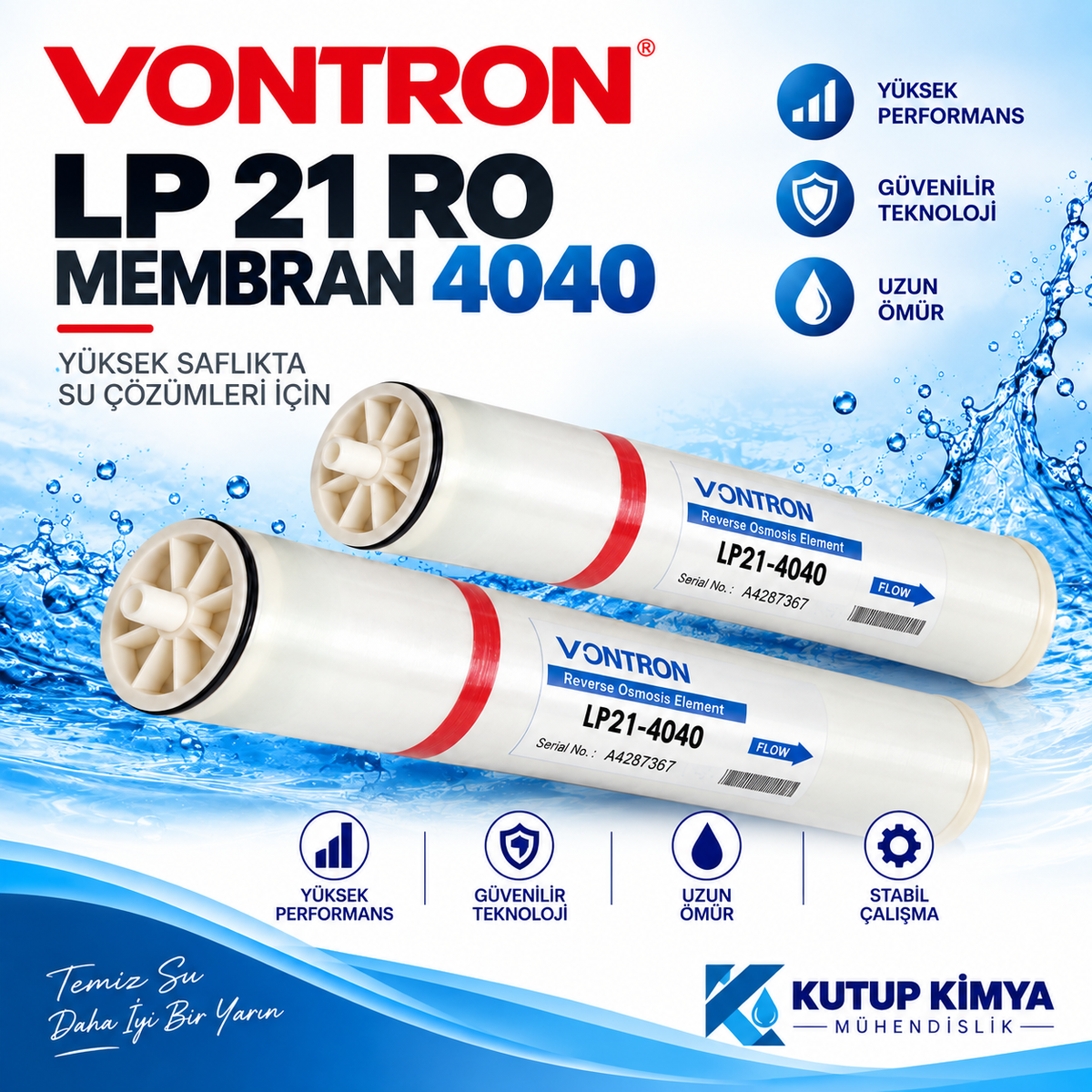 Vontron LP21 40x40 Membran