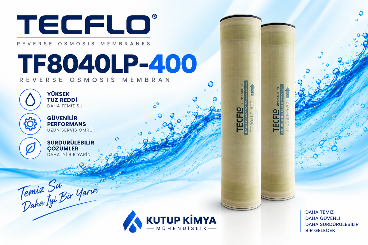 Techflow 80X40 Reverse Osmoz Membran
