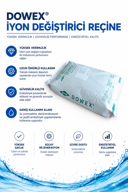 Dowex Katyonik Reçine HCR S/S 25 Lt