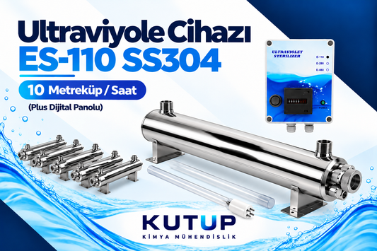 Ultraviyole Cihazı ES-110 SS304 (Pro Panolu)
